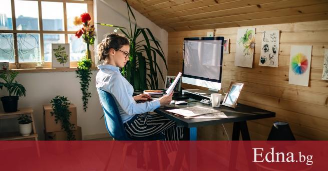 За някои хора работата от вкъщи е невъзможна но за