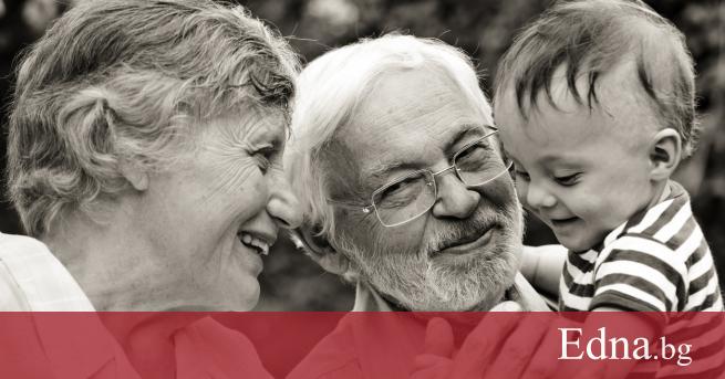 Снимка на дядо в Ирландия който за първи път вижда