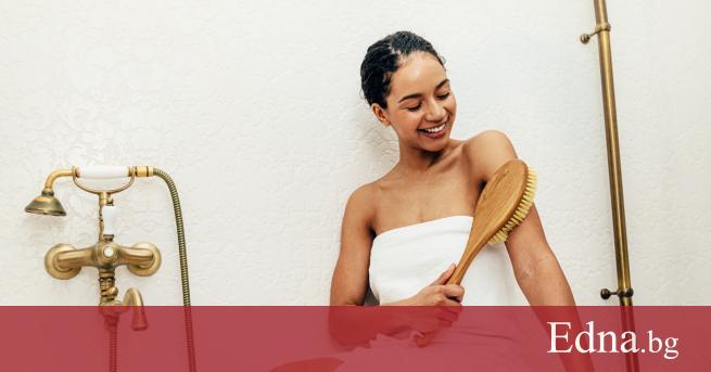 Т нар сухо четкане или dry brushing на английски е грижа