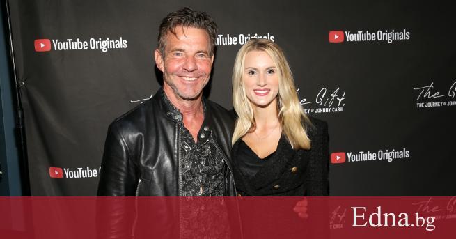 Актьорът Денис Куейд който през април навърши 66 сключи брак с