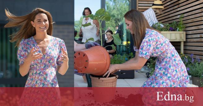 Херцогинята на Кеймбридж използва градинарските си умения за да изненада