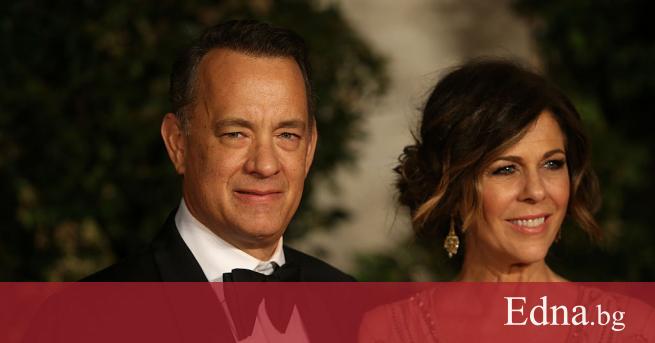 Американският актьор Том Ханкс съобщи в Twitter че той и