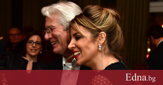 Холивудският сърцеразбивач Ричард Гиър и испанската журналистика Алехадра Силва минаха