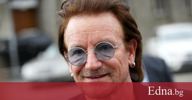 Днес Боно Вокс фронтменът на ирландската рок група U2 празнува своя 60 ти рожден ден Роден в