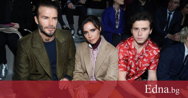 Поздравления за Бруклин Бекъм най големият син на Дейвид и