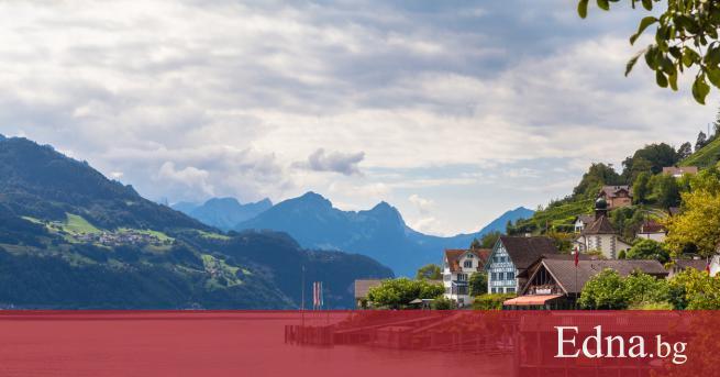 Приказно красива природа необичайно мек климат в швейцарското село Квинтен