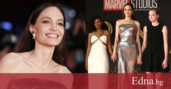 Новият филм с участието на Анджелина Джоли „Вечните“ направи премиерата