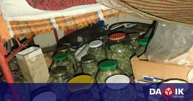 Хванаха мъж с консерви с марихуана в Самоковско съобщиха от