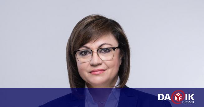 Вицепремиерът и министър на икономиката и индустрията Корнелия Нинова изпрати