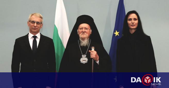 Nikolai Denkov et Maria Gabriel ont rencontré le patriarche œcuménique Bartholomée – Bulgarie