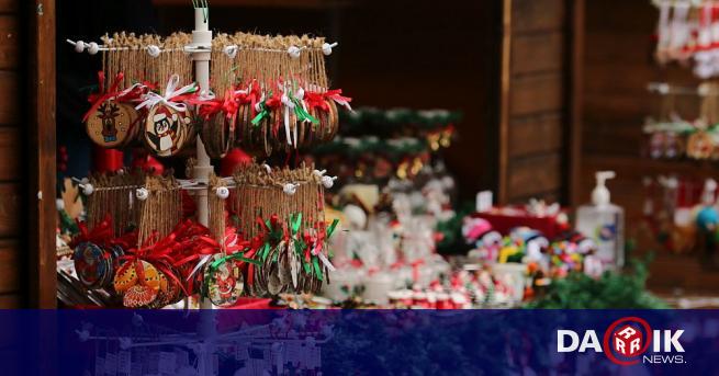 Коледният базар във Велико Търново отваря врати на 26 ноември  