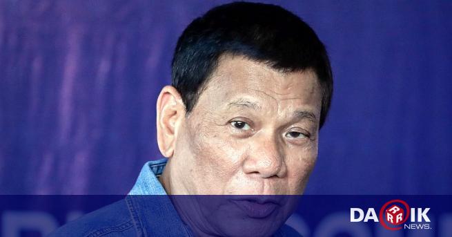 Филипинският президент Родриго Дутерте обяви че оттегля кандидатурата си за