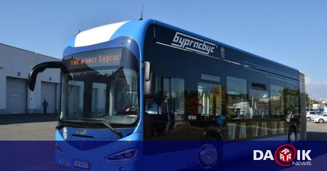 Първите четири нови електробуса на Бургас вече возят пътници Те