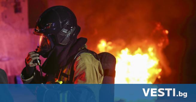 ожар избухна тази сутрин в бежанския лагер на гръцкия остров