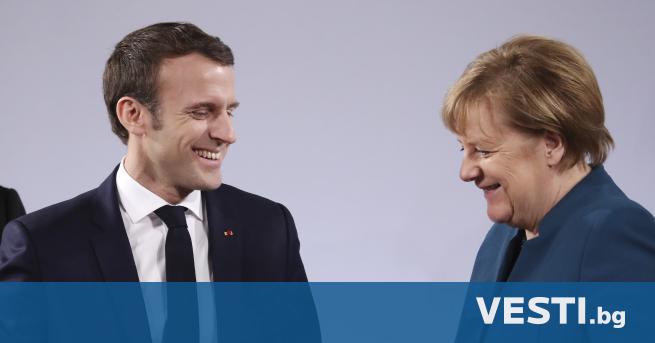 идерите на Германия и Франция Ангела Меркел и Еманюел Макрон