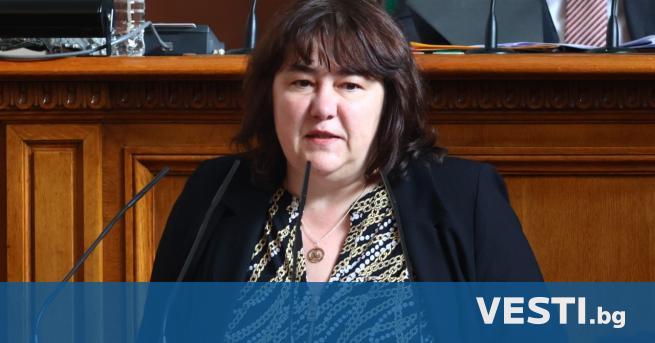 Служебният министър Росица Велкова обяви че от Министерството на финансите
