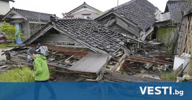 Силно земетресение на малка дълбочина разлюля вчера следобед Централна Япония