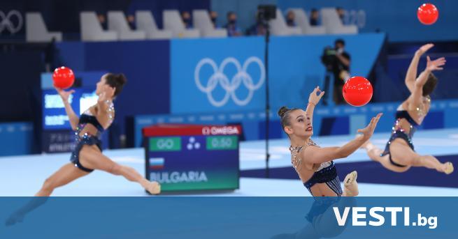 А нсамбълът на България по художествена гимнастика спечели категорично първото