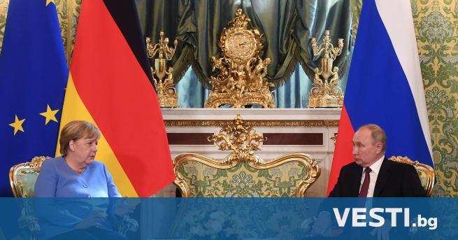 К анцлерката на Германия Ангела Меркел пристигна днес в Москва
