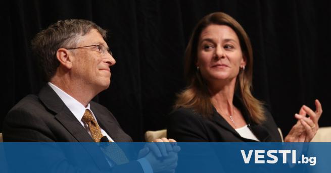 О снователят на Microsoft Бил Гейтс и съпругата му Мелинда
