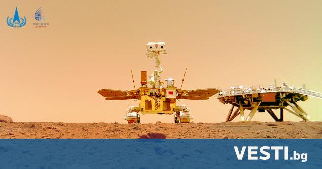 Китайският марсоход Zhurong не се е движил от месеци Това