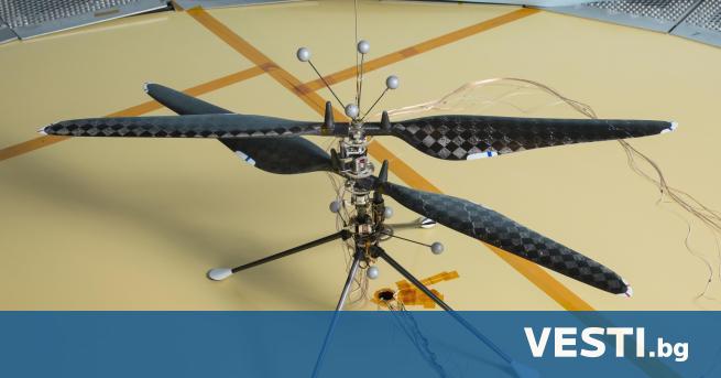 Марсианският хеликоптер Ingenuity продължава да поставя рекорди Апаратът значително надскочи