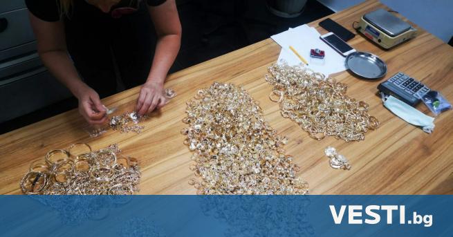 Н ад 12 5 кг контрабандни златни накити са открити и