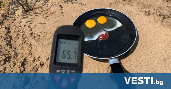 Румънски гражданин изпържи яйца без огън на слънце Преподавателят от