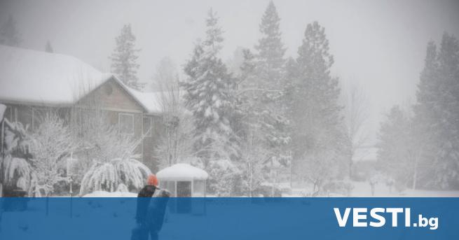 Зимата изненадващо се завърна на Балканите Необичайно обилни снеговалежи и