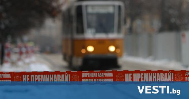 Трамвай блъсна 20 годишна жена в центъра на София съобщава Инцидентът