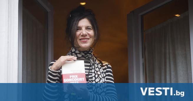 Брижит Жиро е новата носителка на литературната награда Гонкур предаде