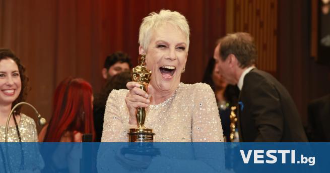 Джейми Лий Къртис спечели Оскар за най добра актриса в поддържаща