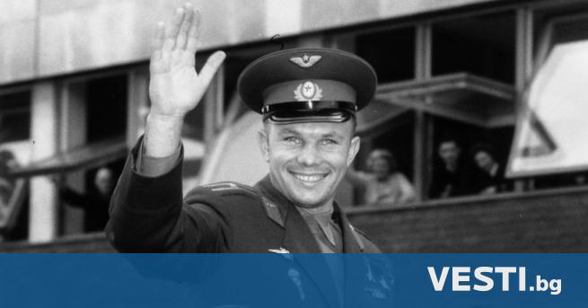 Ю рий Гагарин стана първият човек, полетял в космоса, на
