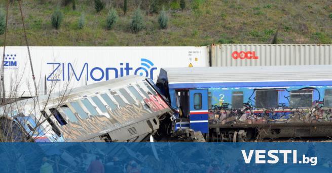 Продължава разследването на влаковата катастрофа която стана вчера край Лариса