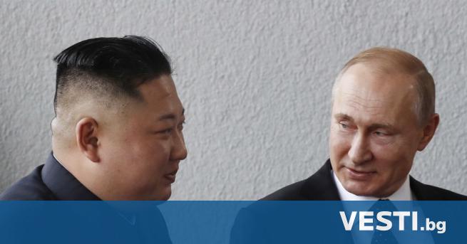 Срещата на руския президент Владимир Путин със севернокорейския лидер Ким