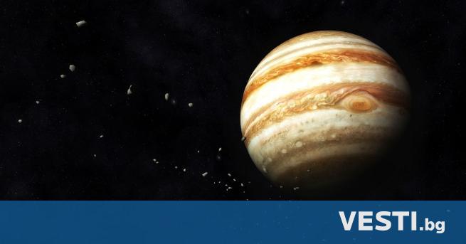 Юпитер вече е планетата в Слънчевата система с най много луни