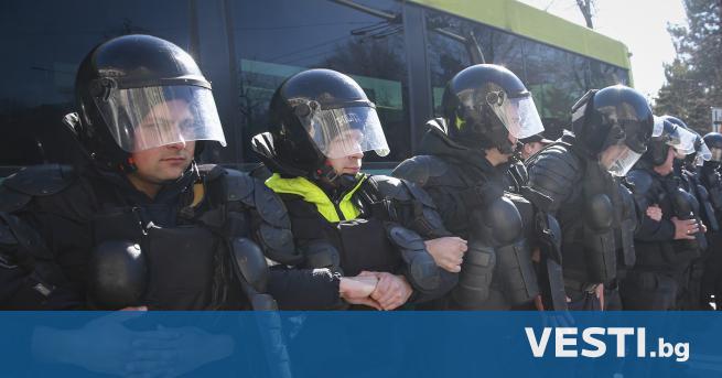 Молдовската полиция обяви днес броени часове преди провеждането на антиправителствена