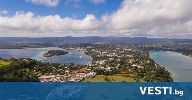 Земетресение с магнитуд 6,1 беше регистрирано до бреговете на Вануату.