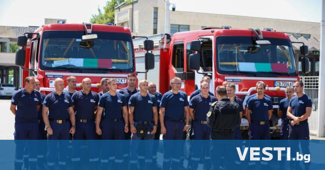 Нов екип от 36 български огнеборци ще отпътува за Гърция