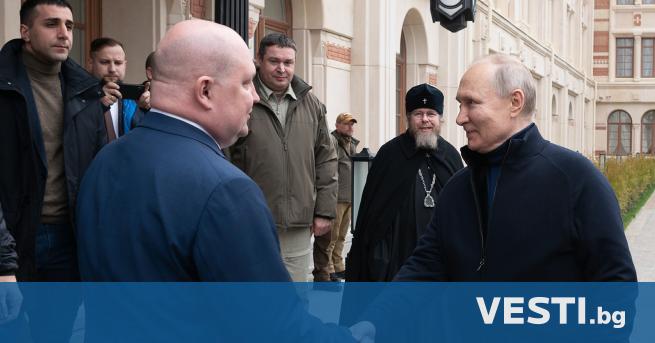 Руският президент Владимир Путин пристигна днес в Крим – в