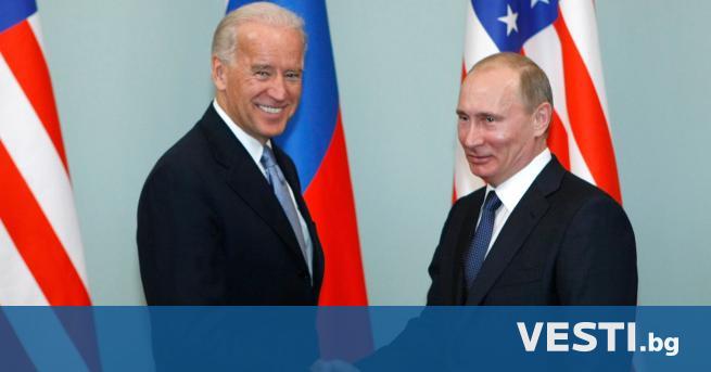 class=first-letter-big>А мериканският президент Джо Байдън е разговарял днес с руския