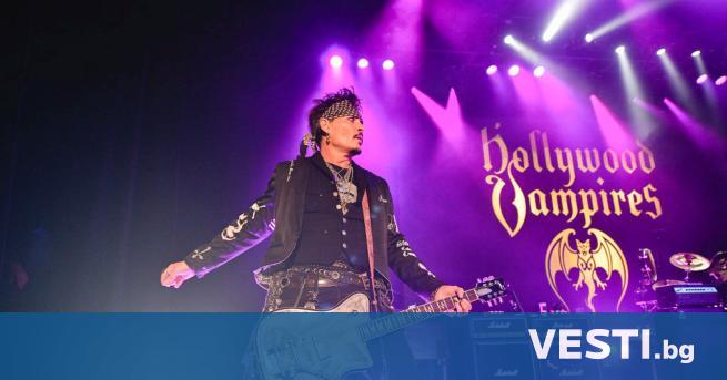 Джони Деп и Холивудските Вампири отмениха концерта си в Будапеща