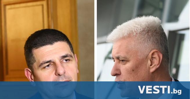 Министърът на отбраната Димитър Стоянов и депутатът от Демократична България