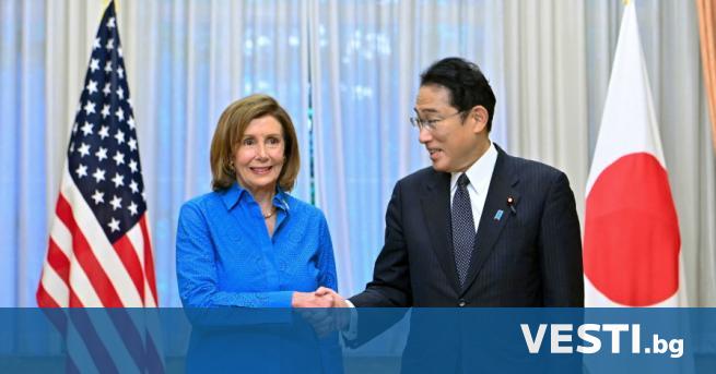 Японският министър председател Фумио Кишида каза че китайските военни учения