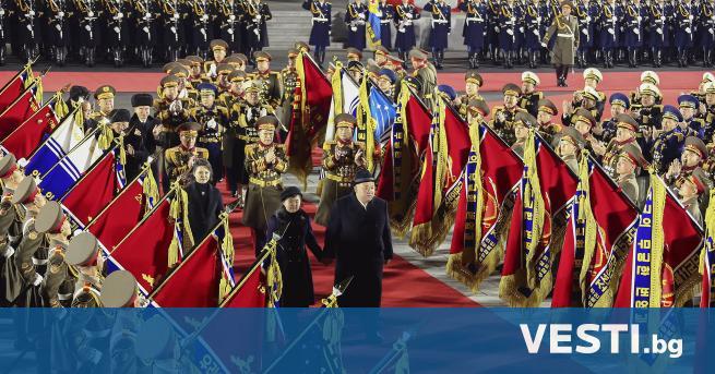 On the red carpet with his daughter: Kim Jong-un participates in a large military parade (PHOTOS) – World