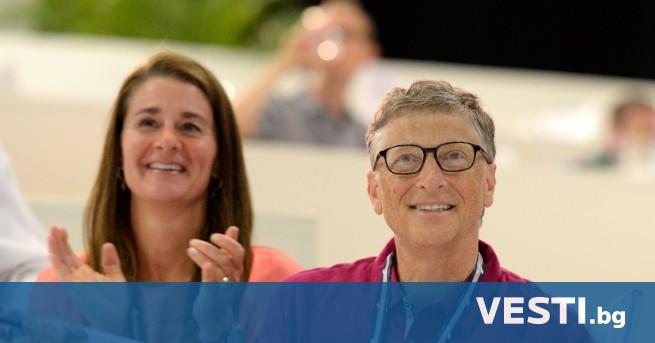М илиардерът Бил Гейтс съосновател на корпорацията Майкрософт и съпругата