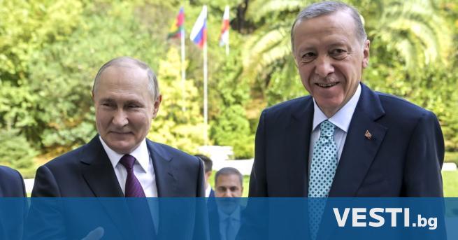 Турският президент Реджеп Тайип Ердоган заяви, че руският президент Владимир