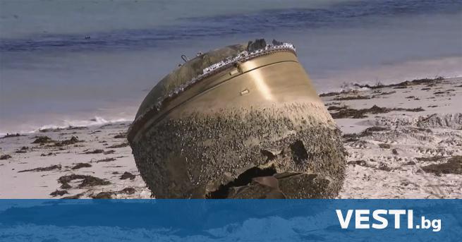 Големият неидентифициран обект, изхвърлен на отдалечен плаж в щата Западна