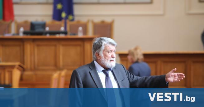 Вежди Рашидов оттегли кандидатурата си за председател на Народното събрание След
