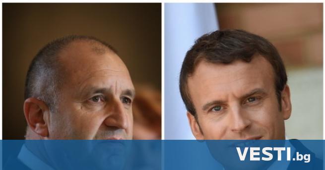Президентите на Франция и България Еманюел Макрон и Румен Радев